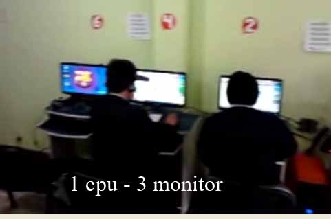 1 cpu 3 monitor