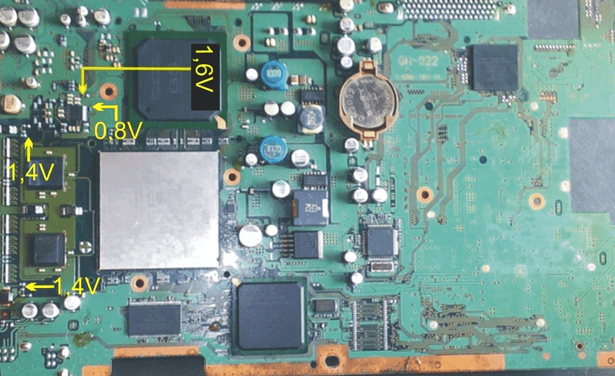 Test point PS2 blank seri 39XXX 1