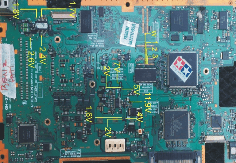 Test point PS2 blank seri 50XXX GH 026