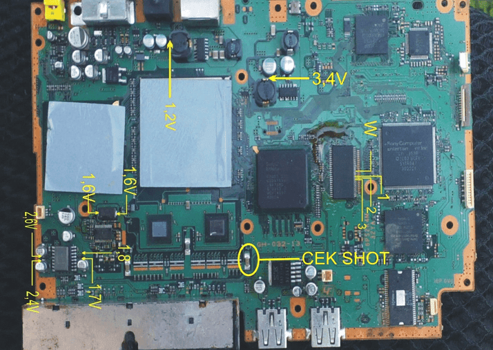 Test point PS2 blank seri 70XXX 1