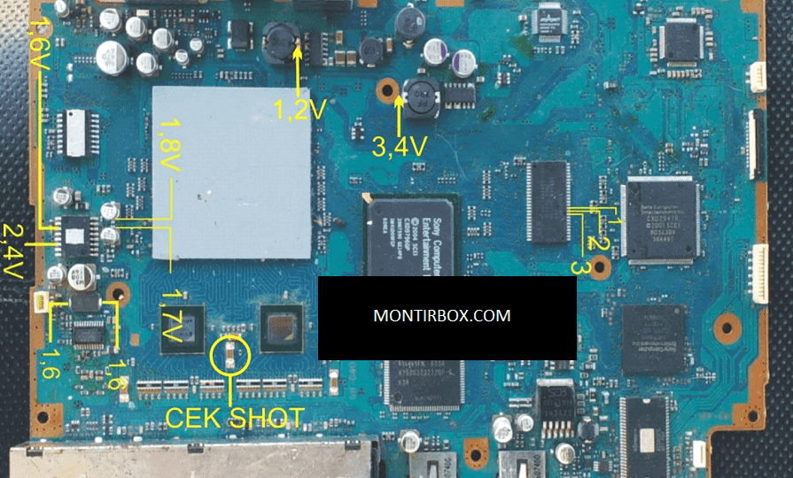Test point PS2 blank seri 75XXX 77XXX 1