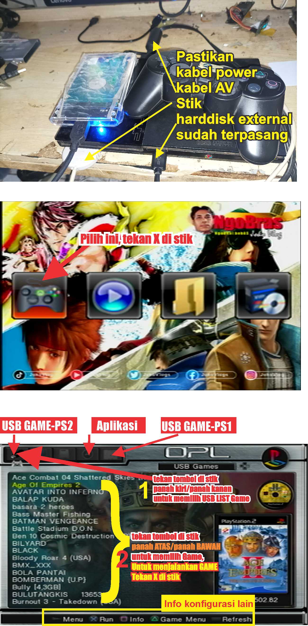 cara menjalankan matrix