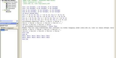 Membobol password Protect Sheet di excel