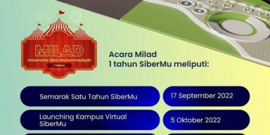 Lomba Gratis Memperingati Milad 1 tahun Universitas Siber Muhammadiyah