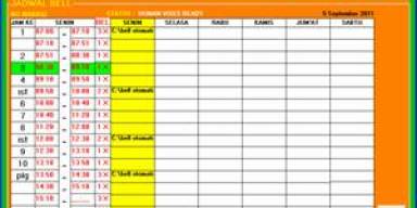 Auto bell versi 5 , Bel otomatis sekolah Gratis