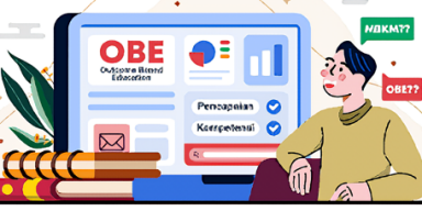 Download template pelaporan penilaian berbasis OBE dalam bentuk grafik sarang laba-laba menggunakan EXCEL