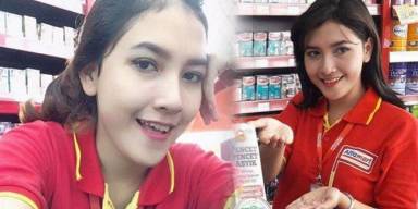 Fakta mengejutkan di balik senyuman Kasir cantik..!